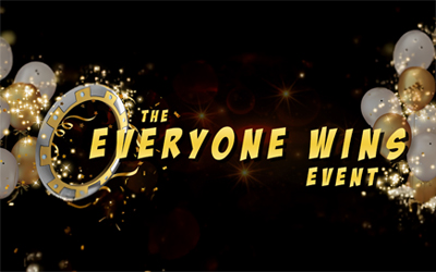 Everyone Wins Event! 3 Days Left! 34 Tickets Left!